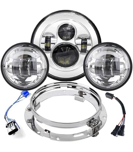 Amazon | Chelhead 7インチ led ヘッドライト ハーレーダビッドソン用